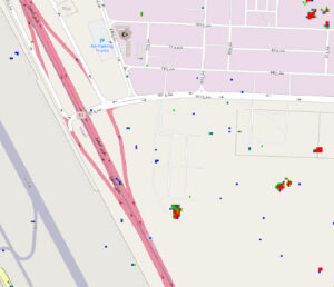 Image showing SAR anomaly in Kuwait City